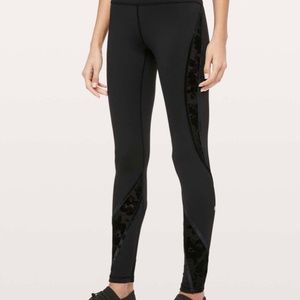 Lululemon Wunder Under High-Rise Tight* Flocked 28" Size 8